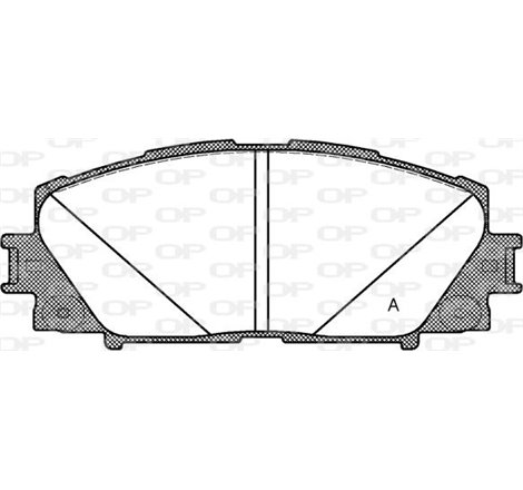 Set placute frana Fata GREAT WALL VOLEEX C20R. LEXUS CT. TOYOTA PREMIO. PRIUS. PRIUS PHV 1.5-1.8H 07.07- - Brembo-P 83 106