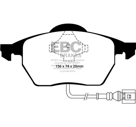 Set placute frana Fata AUDI A3. TT. SEAT IBIZA III. LEON. TOLEDO II. SKODA OCTAVIA I. VW BORA. BORA I. GOLF III. GOLF IV. NEW BE