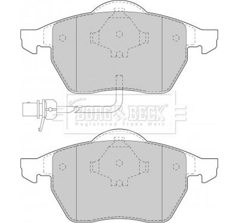 Set placute frana Fata FORD GALAXY I. GALAXY MK I. SEAT ALHAMBRA. VW SHARAN 1.8-2.8 03.95-03.10 - Brembo-P 85 060
