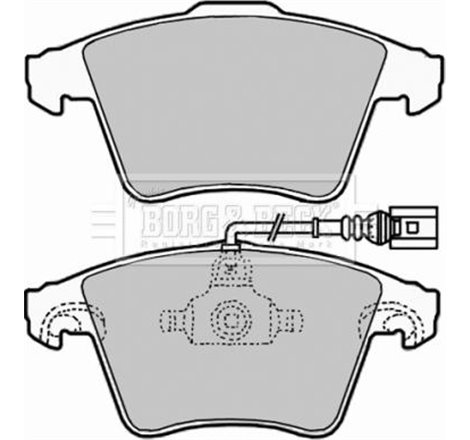 Set placute frana Fata VW TOUAREG 2.5D-3.0D-3.2 01.03-05.10 - Brembo-P 85 090