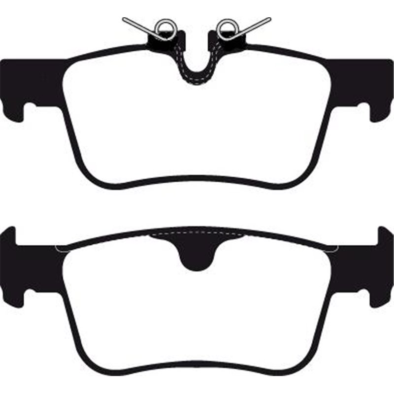 Set placute frana SpateVOLVO S60 III. S90 II. V60 II. V90 II. XC60 II 2.0-2.0H 03.16- - Brembo-P 86 030