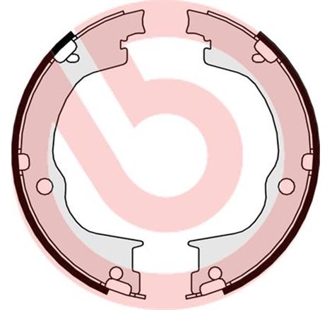 Sabot frana CHEVROLET CAPTIVA. EQUINOX. OPEL ANTARA A 2.0D-3.4 04.03- - Brembo-S 10 515