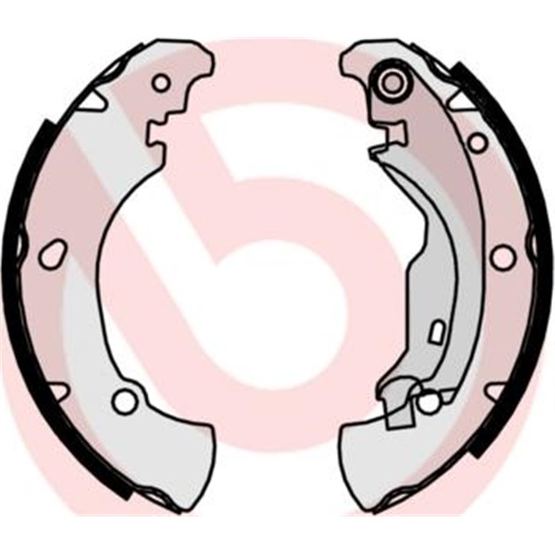 Sabot frana FIAT BRAVA. BRAVO I. MAREA 1.2-2.4D 10.95-12.02 - Brembo-S 23 519