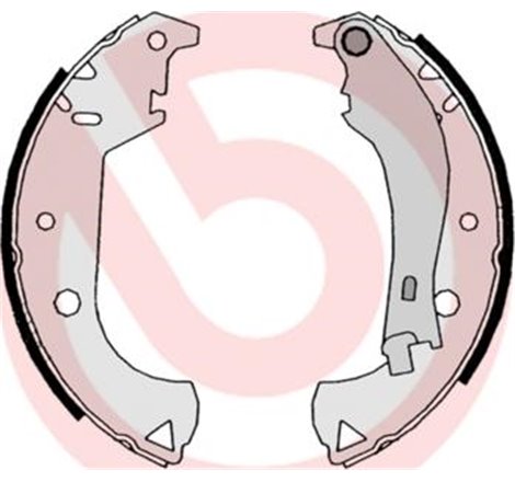 Sabot frana CADILLAC CTS. FIAT DOBLO. DOBLO-MINIVAN. STRADA 1.2-3.2 03.01- - Brembo-S 23 524