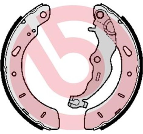 Sabot frana FORD B-MAX. FIESTA VI. FOCUS III. FOCUS III-HATCHBACK. FOCUS III-KOMBI. PUMA. TOURNEO COURIER B460. TRANSIT COURIER 