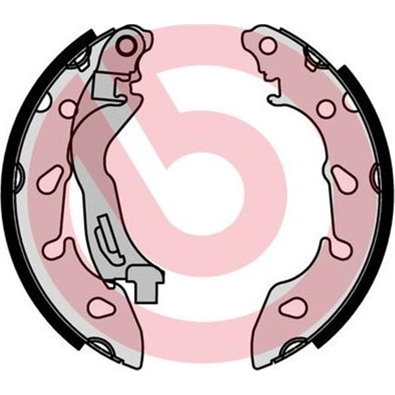 Sabot frana FIAT 500. 500 C. 500L. PANDA. PANDA-HATCHBACK. FORD KA 0.9-Electric 09.03- - Brembo-S 24 553
