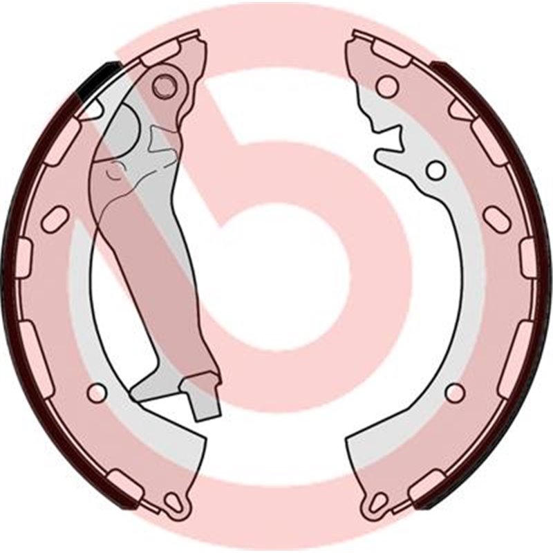 Sabot frana HYUNDAI ACCENT IV. ELANTRA V. ELANTRA VI. I10 I. I10 II. I10 III. I20 ACTIVE. I20 I. I20 II. KIA RIO III. RIO IV. ST