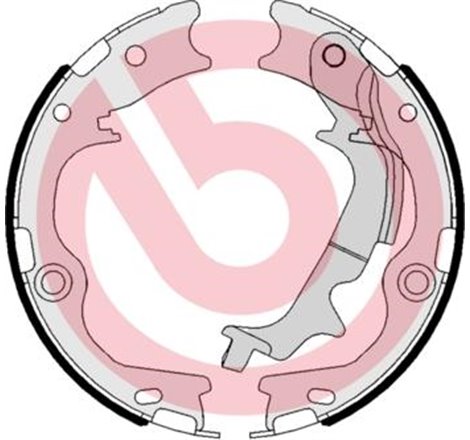 Sabot frana HYUNDAI IX35. TUCSON. KIA SPORTAGE II. SPORTAGE III 1.6-2.7 09.04-09.20 - Brembo-S 30 537