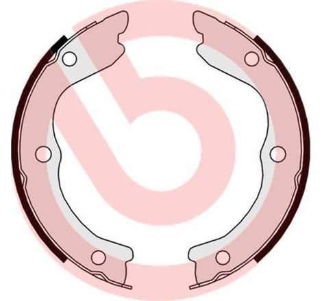 Sabot frana NISSAN INTERSTAR. X-TRAIL I 1.9D-3.0D 06.01- - Brembo-S 56 543