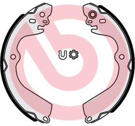 Sabot frana NISSAN NV200. NV200-EVALIA 1.5D-1.6-Electric 02.10- - Brembo-S 56 548