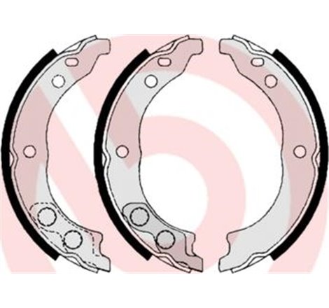 Sabot frana CITROEN JUMPER I. FIAT DUCATO. PEUGEOT BOXER 1.9D-2.8D 02.94- - Brembo-S 61 541