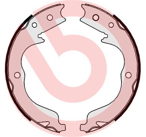 Sabot frana CITROEN C-CROSSER. C-CROSSER ENTERPRISE. MITSUBISHI GRANDIS. LANCER VIII. OUTLANDER II. PEUGEOT 4007. SUBARU BRZ. FO