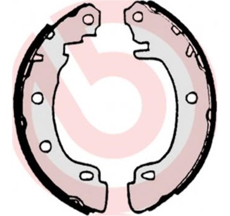 Sabot frana HYUNDAI I20 II. RENAULT MEGANE I. MEGANE I CLASSIC. MEGANE I COACH. MEGANE III 1.4-2.0 01.96- - Brembo-S 68 522