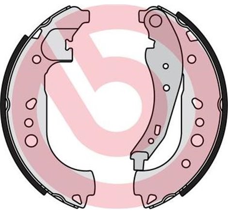 Sabot frana RENAULT TWINGO III. SMART FORFOUR 0.9-Electric 07.14- - Brembo-S 68 550