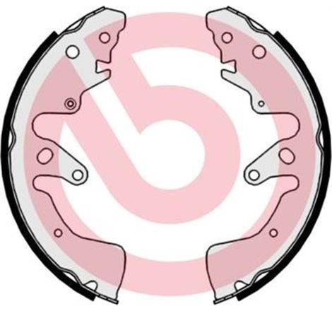 Sabot frana SUZUKI GRAND VITARA II 1.6-2.7 04.05-02.15 - Brembo-S 79 524