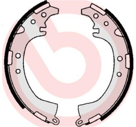 Sabot frana TOYOTA CAMRY 1.8-2.5 01.83-07.96 - Brembo-S 83 528