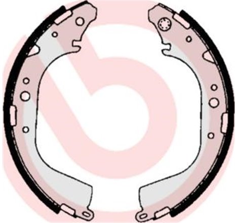 Sabot frana TOYOTA 4 RUNNER I. 4 RUNNER II. 4 RUNNER III. DYNA. HIACE III. HIACE IV. HIACE V. HILUX IV. HILUX V. HILUX VI. HILUX