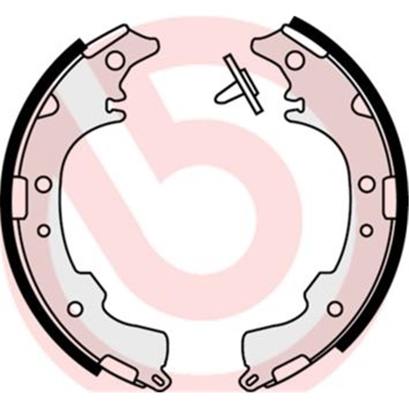 Sabot frana DAIHATSU EXTOL. TERIOS. TOYOTA GAIA. NADIA. PICNIC. RUSH 1.3-2.2D 05.96- - Brembo-S 83 540