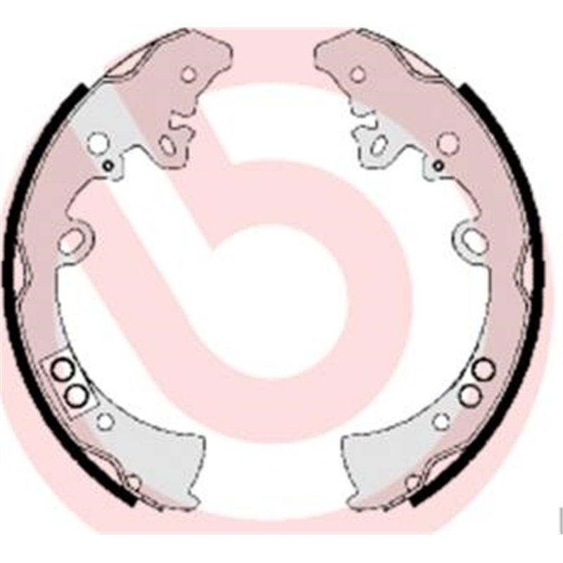 Sabot frana TOYOTA HILUX VII. HILUX VIII 2.4D-3.0D 11.04- - Brembo-S 83 550