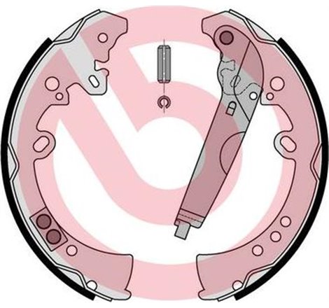 Sabot frana TOYOTA HILUX VII. HILUX VIII 2.4D-3.0D 11.04- - Brembo-S 83 570