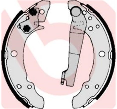 Sabot frana AUDI 80 B1. 80 B2. A2. COUPE B2. SEAT CORDOBA. CORDOBA VARIO. IBIZA II. IBIZA IV. IBIZA IV SC. IBIZA IV ST. TOLEDO I