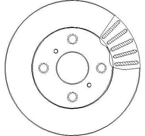 Disc frana - Comline-ADC0193V