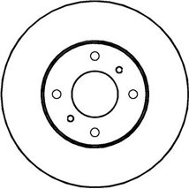 Disc frana - Comline-ADC0252V