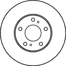 Disc frana - Comline-ADC0260V