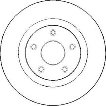 Disc frana - Comline-ADC0274V