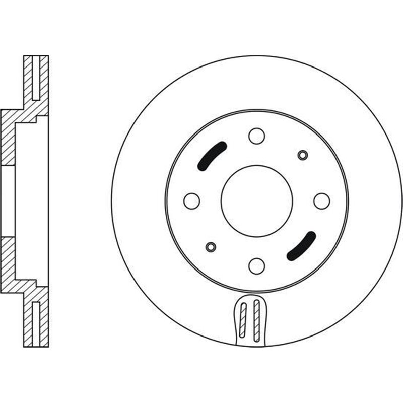 Disc frana - Comline-ADC0352V