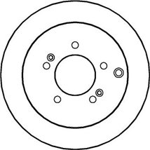 Disc frana - Comline-ADC1036