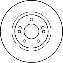 Disc frana - Comline-ADC1050V