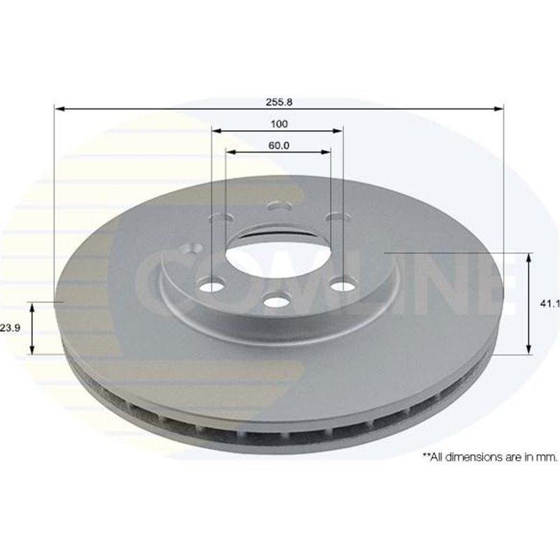 Disc frana - Comline-ADC1105V