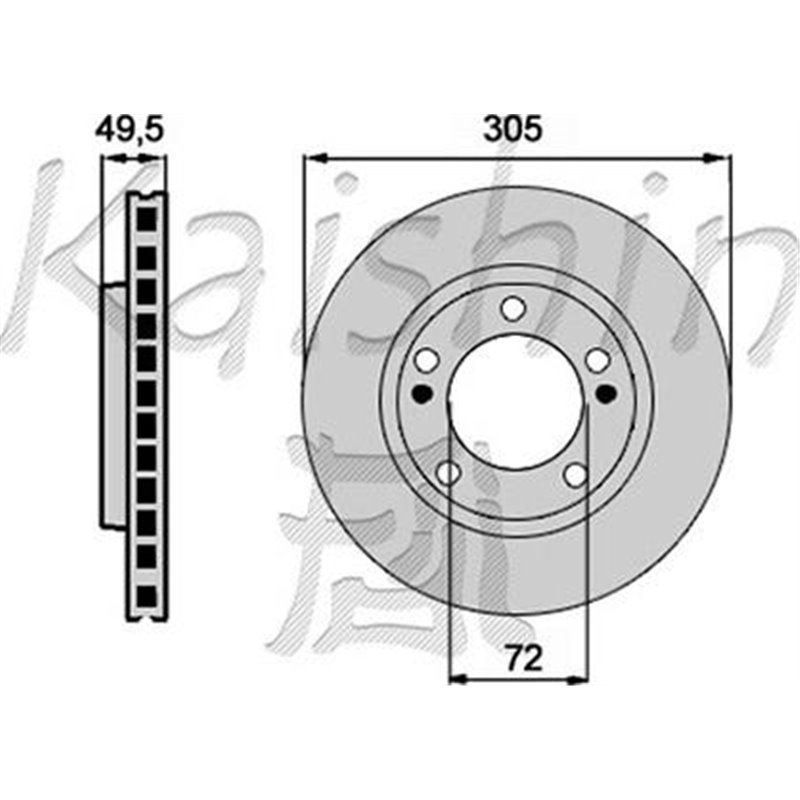 Disc frana - Comline-ADC1110V