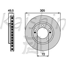 Disc frana - Comline-ADC1110V