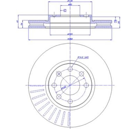 Disc frana - Comline-ADC1112V