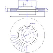 Disc frana - Comline-ADC1112V