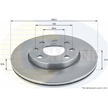 Disc frana - Comline-ADC1123V