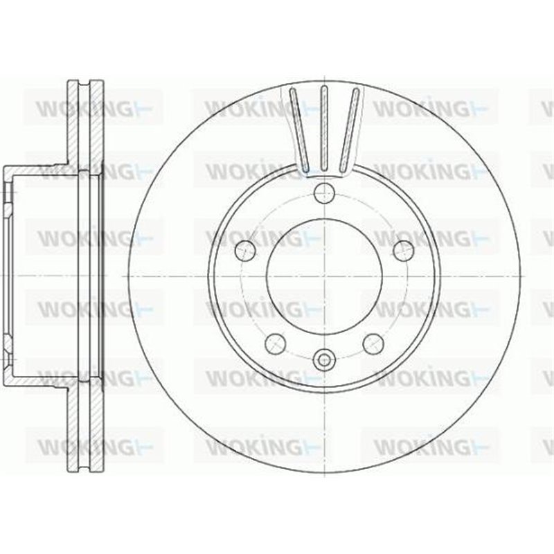 Disc frana - Comline-ADC1125V