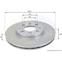 Disc frana - Comline-ADC1138V