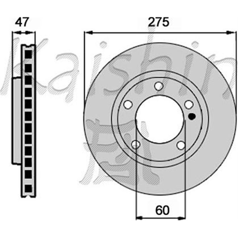 Disc frana - Comline-ADC1151V