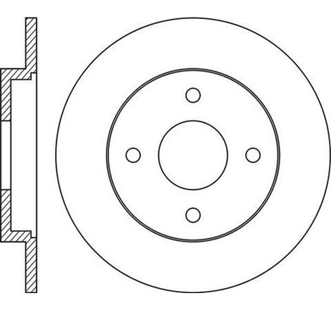 Disc frana - Comline-ADC1207