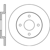 Disc frana - Comline-ADC1207