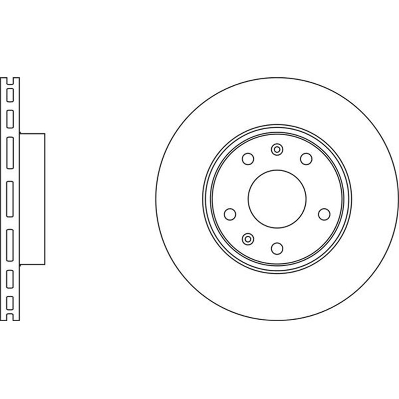 Disc frana - Comline-ADC1309V