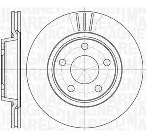 Disc frana - Comline-ADC1412V