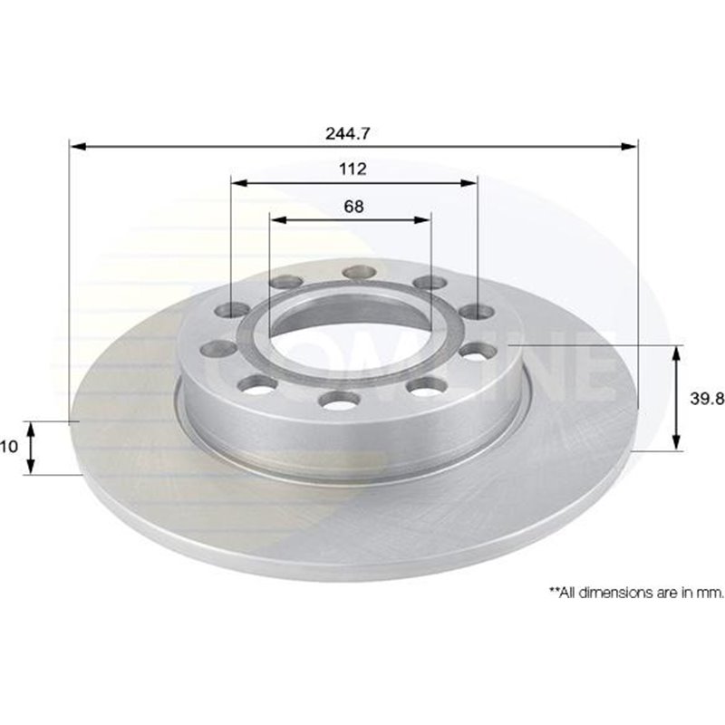 Disc frana - Comline-ADC1446