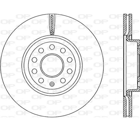 Disc frana - Comline-ADC1449V