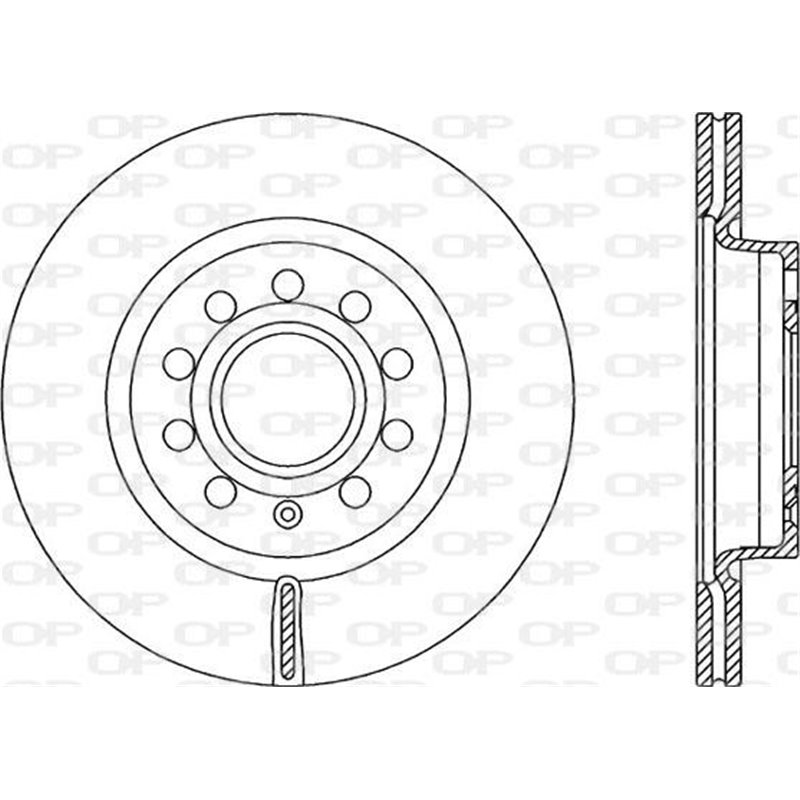 Disc frana - Comline-ADC1456V