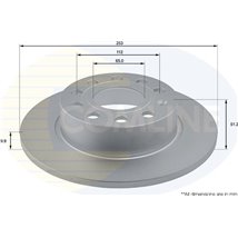 Disc frana - Comline-ADC1457
