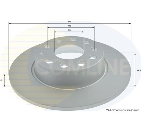 Disc frana - Comline-ADC1497